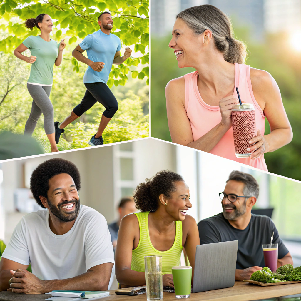 Healthy people using Moringa
