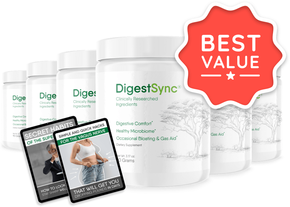 DigestSync Supplement Bottle