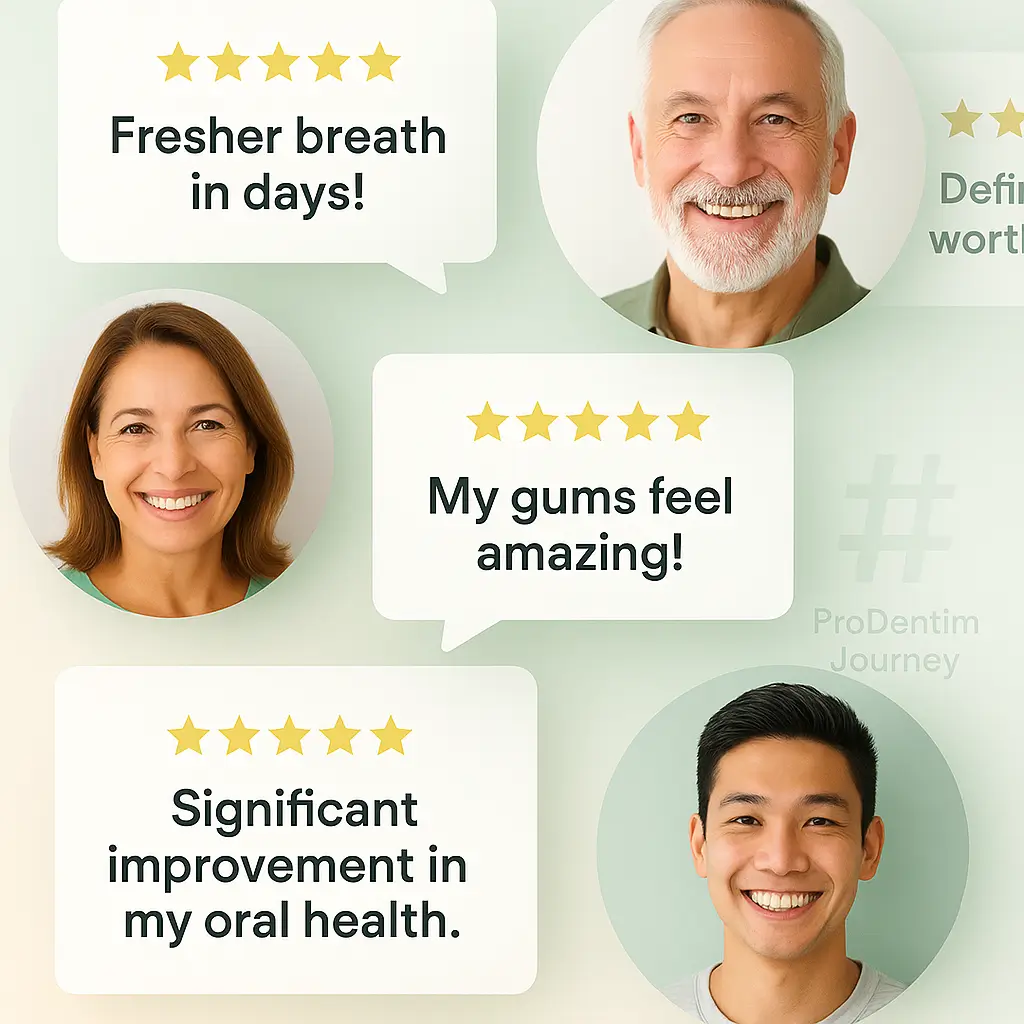 Happy ProDentim users reviews